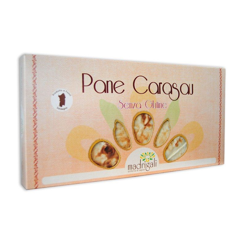 Pane Guttiau Senza Glutine - Confezione 250 gr - Madrigali Pane Guttiau Senza Glutine - Confezione 250 gr - Madrigali