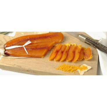 Bottarga lavorata in Sardegna - Ittica Cabras