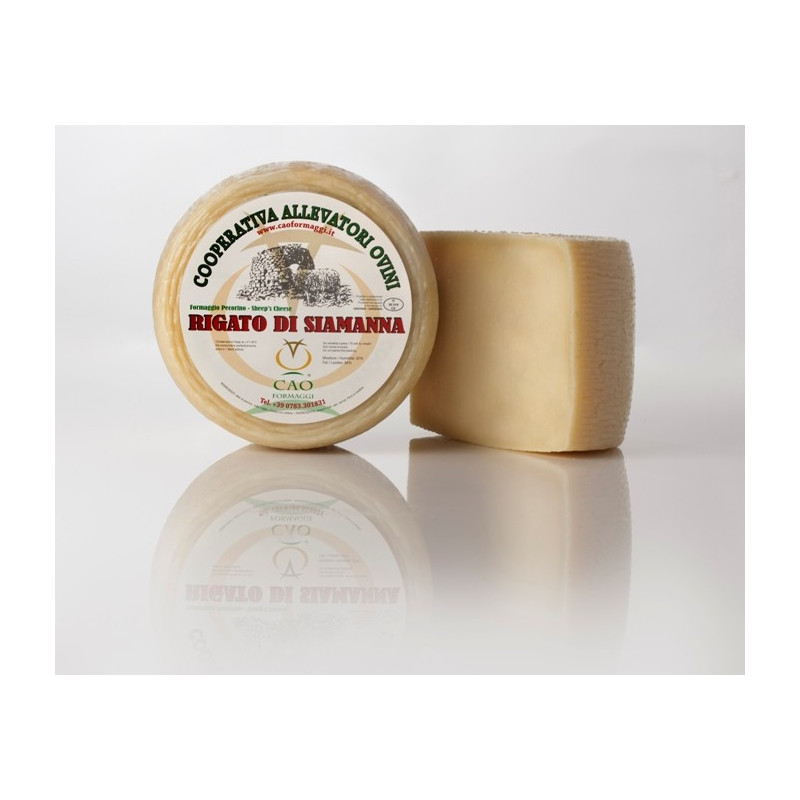 Pecorino rigato di Siamanna - Cao Formaggi Pecorino rigato di Siamanna - Cao Formaggi