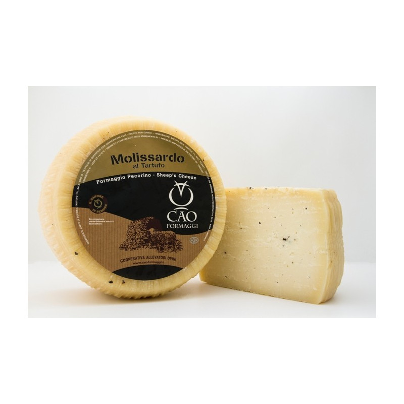 Molissardo Pecorino avec truffe - Cao Formaggi Molissardo Pecorino avec truffe - Cao Formaggi