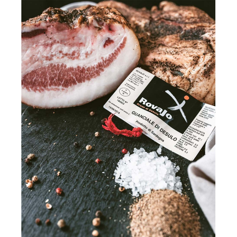 Smoked Sardinian sausage - Salumificio Rovajo Smoked Sardinian sausage - Salumificio Rovajo