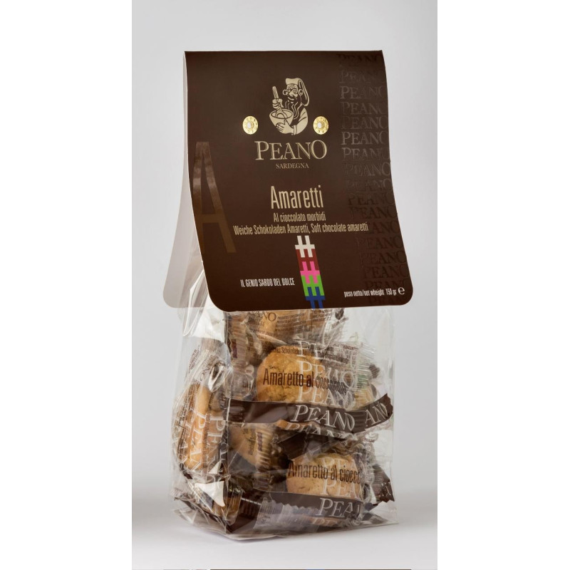 Chocolate Sardinian amaretti - Peano Chocolate Sardinian amaretti - Peano