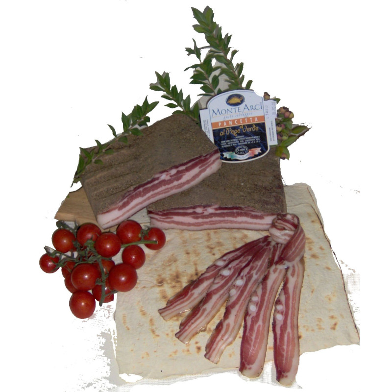 Pancetta sarda di suino - Salumificio Monte Arci Pancetta sarda di suino - Salumificio Monte Arci