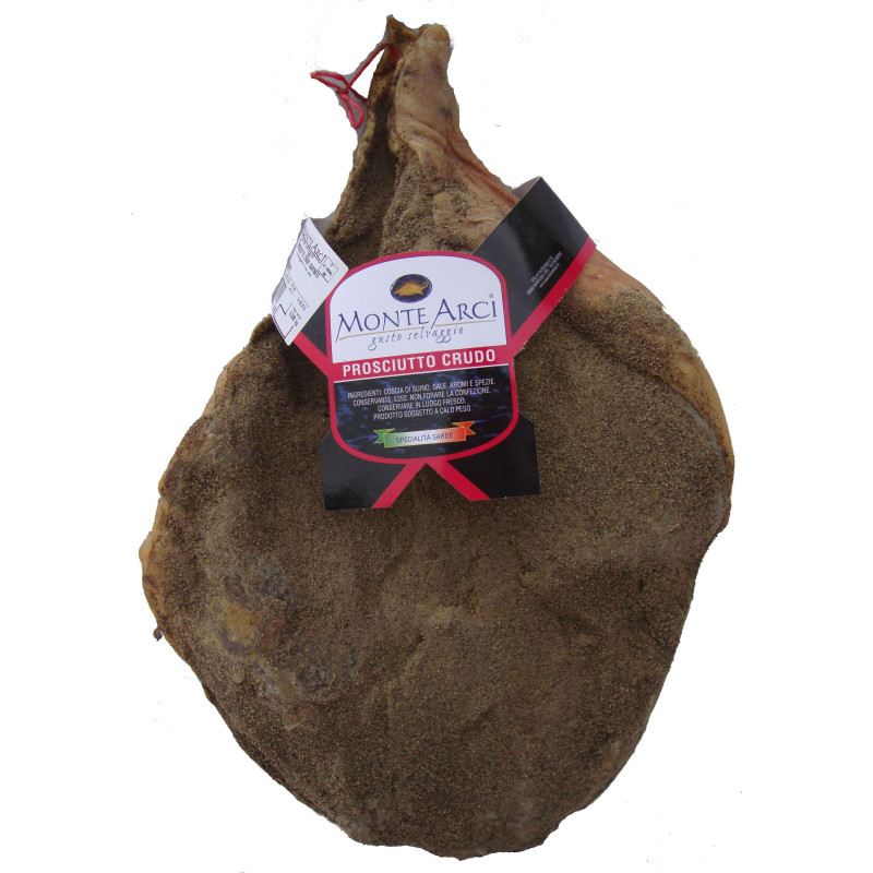 Prosciutto crudo sgambato - Salumificio Monte Arci Prosciutto crudo sgambato - Salumificio Monte Arci