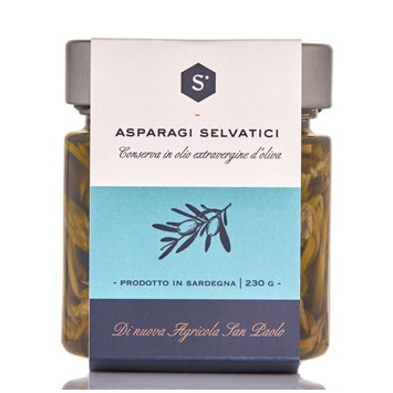 Wild asparagus in oil - Nuova Agricola San Paolo