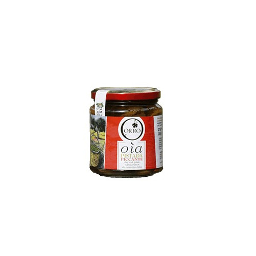 Oia Pistada piccante, olive denocciolate e pestate in olio evo  - Famiglia Orro