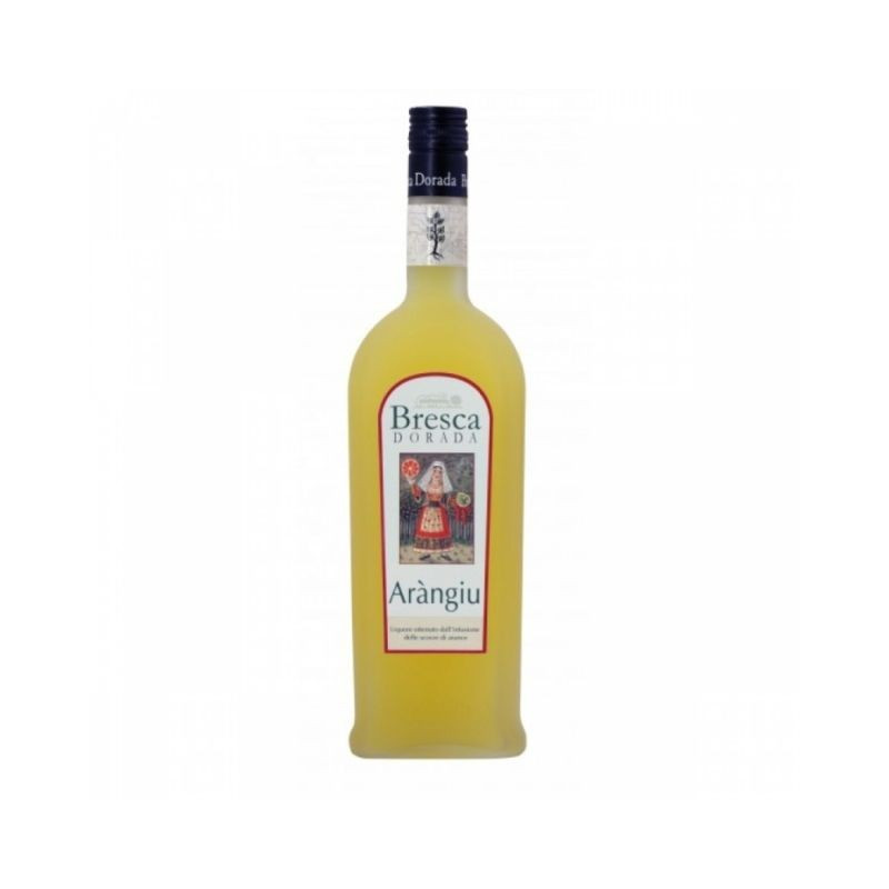 Arangiu - Liquore da Macerazione di Scorze d’Arancia - Prodotto in Sardegna - Bottiglia 50 cl - Bresca Dorada Arangiu - Liquore da Macerazione di Scorze d’Arancia - Prodotto in Sardegna - Bottiglia 50 cl - Bresca Dorada