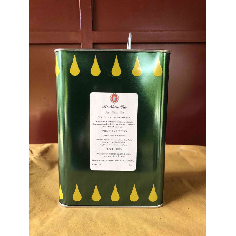 Extra virgin olive oil 3 l - Ledà Extra virgin olive oil 3 l - Ledà