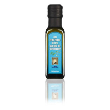 Olio d'oliva al basilico - Sa Mola