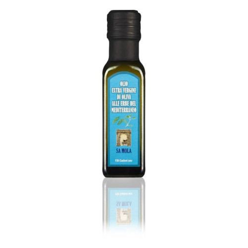 Olio d'oliva al basilico - Sa Mola