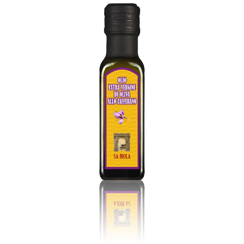 Olio d'oliva allo zafferano - Sa Mola Olio d'oliva allo zafferano - Sa Mola