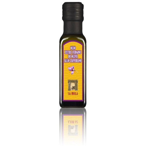 Olio d'oliva allo zafferano - Sa Mola