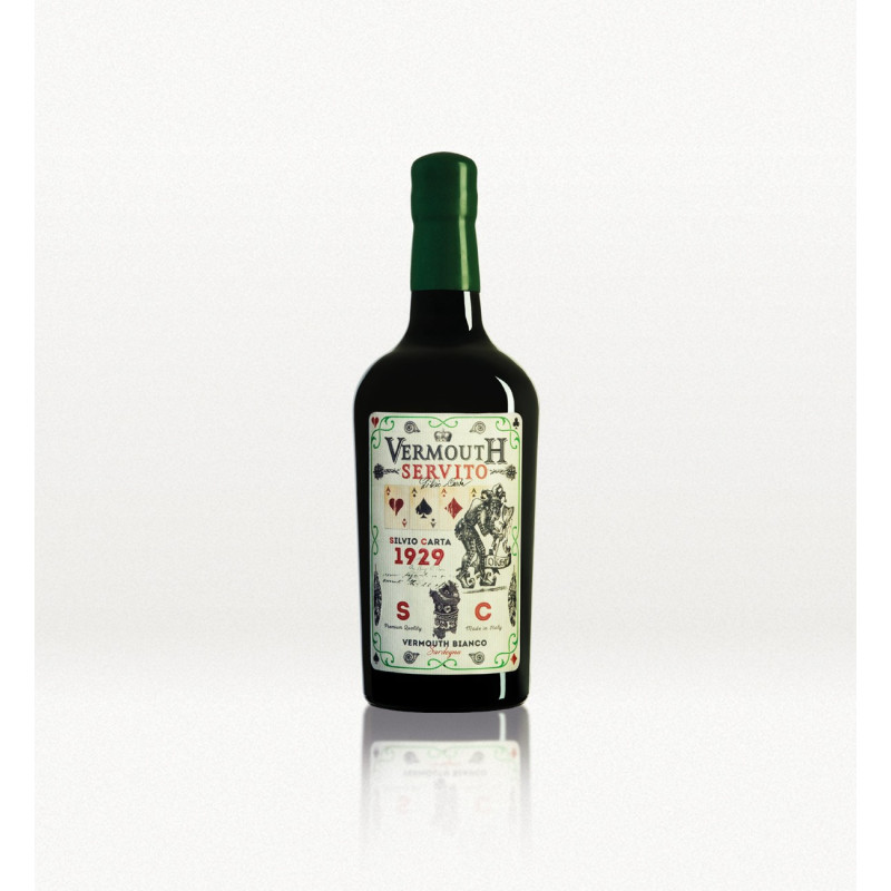 White Vermouth served - Silvio Carta White Vermouth served - Silvio Carta