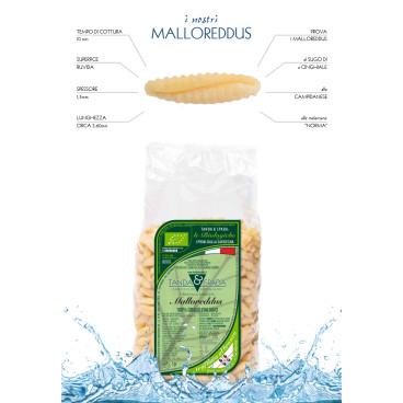 Malloreddus organic sardi - Tanda & Spada