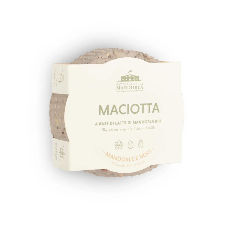 Maciotta mandorle e noci. 200 gr - La Fattoria della Mandorla Maciotta mandorle e noci. 200 gr - La Fattoria della Mandorla