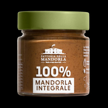 100% INTEGRAL MANDORLA CREAM - La Fattoria della Mandorla