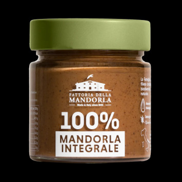 CREMA DI MANDORLA INTEGRALE 100% - La Fattoria della Mandorla