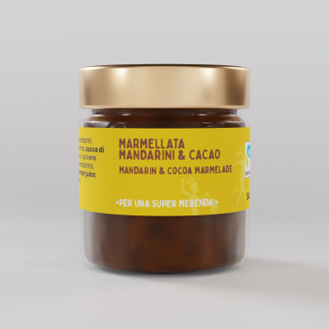 Marmellata di Mandarini e Cacao - 3x240g - Nostos