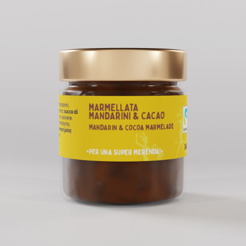 Marmelade d'Orange Amère, Vanille et sucre de canne brut biologique - Piacere Puro