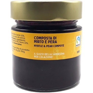 Composta di Mirto e Pera - 3x240gr - Nostos