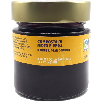 Composta di Mirto e Pera - 3x240gr - Nostos