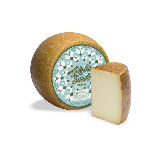 Sardo-Lilie.Halbreifer Pecorino-Käse - Argiolas Formaggi