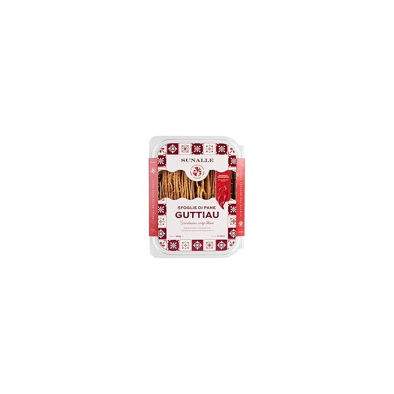 Pane Guttiau al Peperoncino - Confezione 180 gr - Sunalle Pane Guttiau al Peperoncino - Confezione 180 gr - Sunalle
