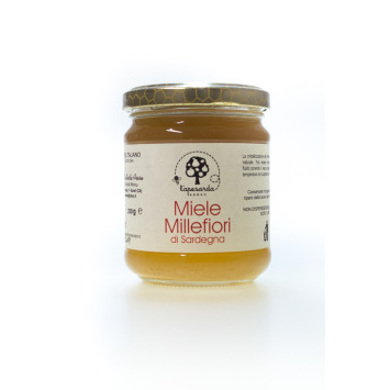 Miele Millefiori - Miele Sardo - Vasetto da 250 gr - L’Ape Sarda Aresu