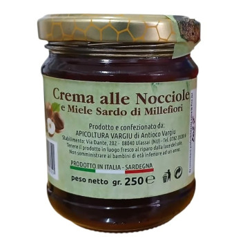 Crema di Nocciole e Miele - Apicoltura Vargiu