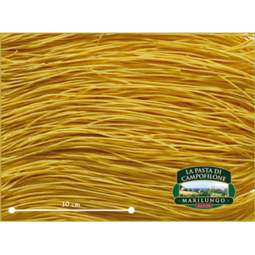 Maccheroncini di Campofilone I.G.P. - Pasta all’Uovo Tipica Marchigiana - Pacco da 250 g - Marilungo