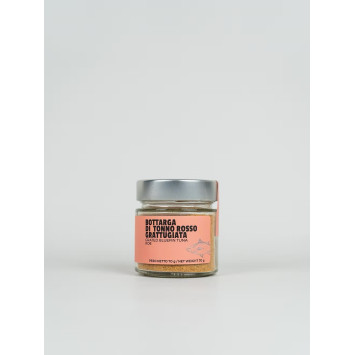 Bottarga gerieben -Ja- Tharros Pesca