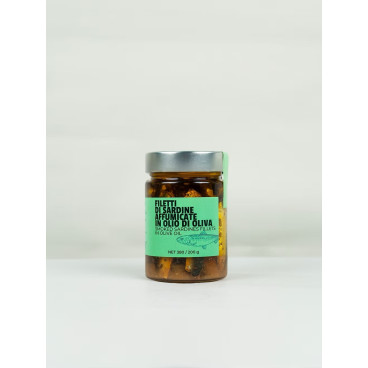Filetti di Sardine Affumicate in Olio di Oliva - Gusti Pregiati