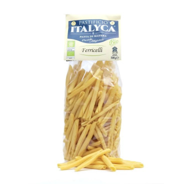 Ferricelli Bio - Pasta di Grano Duro - Prodotta in Basilicata - Pacco da 500 g - Pastificio Italyca