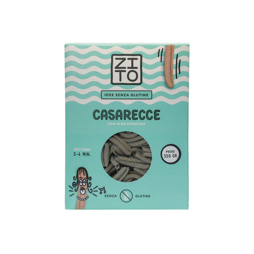 Caserecce à la Spiruline - Pasta Zito