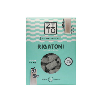 Spirulina Rigatoni - Pasta Zito