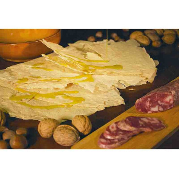 Pane Guttiau Biologico - Prodotto Tipico Sardo - Confezione da 300gr - Il Vecchio Forno di Fonni
