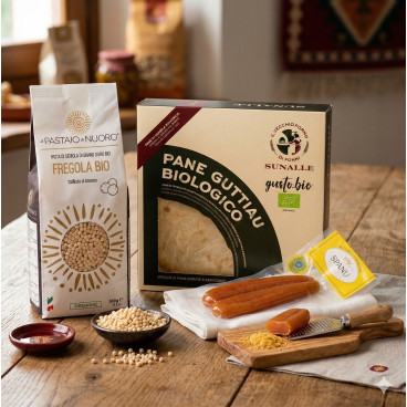 Kit Sapori Sardi: Bottarga Spanu, Fregola e Pane Guttiau | INKE
