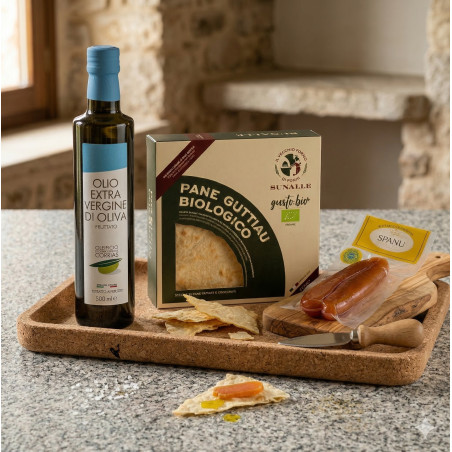 Sardinian flavor kit: Spanu, ruling bottarga and Guttiau bread | Inke