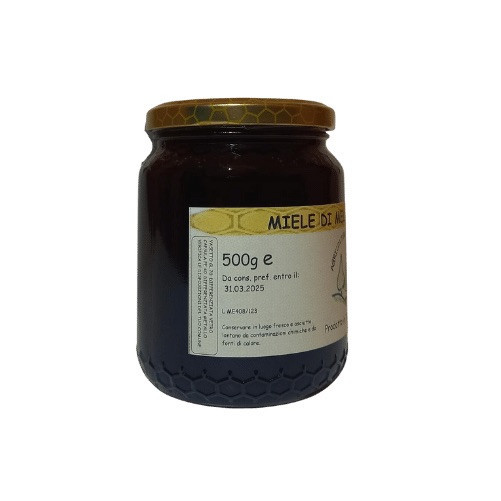 Miel de Miellat Biologique – Miel Toscan – Pot de 500 g – Azienda Agricola Maccioni Piero