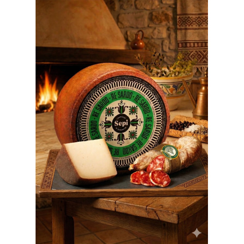 "Authentische Sardinien" -Stastkiste: Pecorino King Sardo & Wurst Su Sirboni