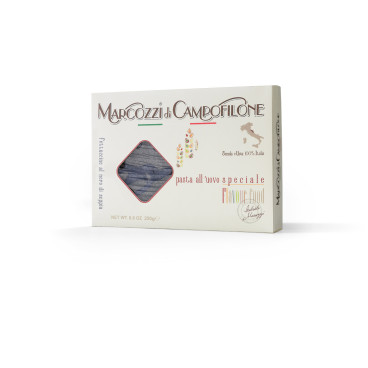 Fettuccine mit Tintenfisch-Tinte - Marcozzi di Campoflione
