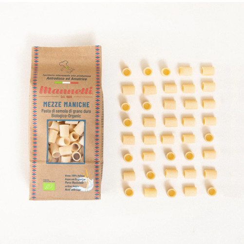 Mezze Maniche BIO – Pasta Mannetti
