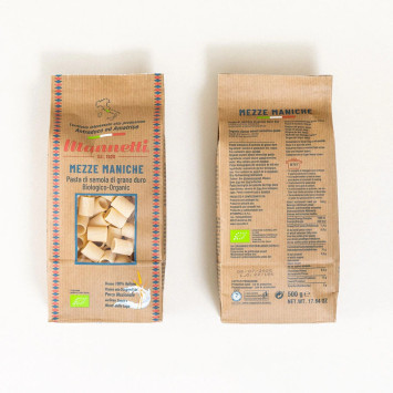 BIO Mezze Maniche – Pasta Mannetti