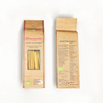 Spaghettoni Carrés BIO – Pasta Mannetti