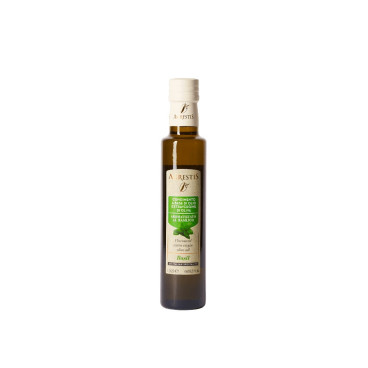 Huile d’Olive Vierge Extra Aromatisée au Basilic - Agrestis