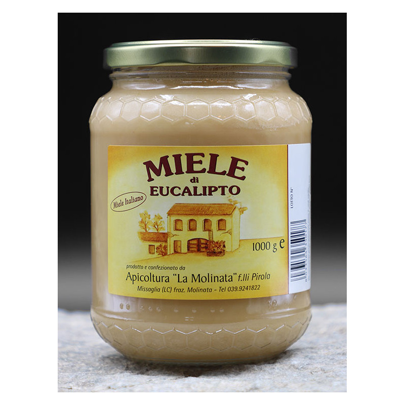 Miel d’Eucalyptus - Miel de Lombardie - Pot de 250 g - Apiculture « La Molinata » Miel d’Eucalyptus - Miel de Lombardie - Pot de 250 g - Apiculture « La Molinata »