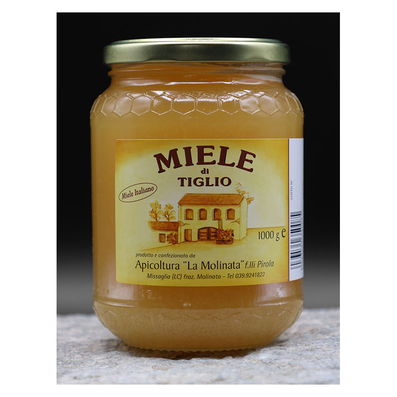 Mountain Linden Honey - Lombardy Honey - 250 g Jar - “La Molinata” Beekeeping Mountain Linden Honey - Lombardy Honey - 250 g Jar - “La Molinata” Beekeeping
