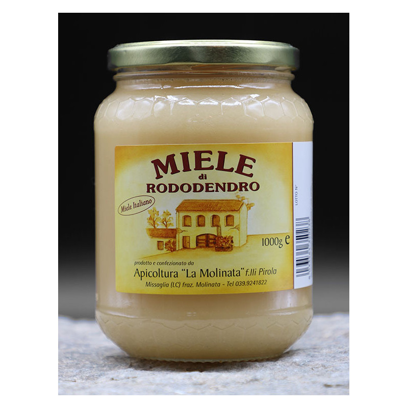 Miele di Rododendro - Miele Lombardo - Vasetto da 250g - Apicoltura “La Molinata” Miele di Rododendro - Miele Lombardo - Vasetto da 250g - Apicoltura “La Molinata”