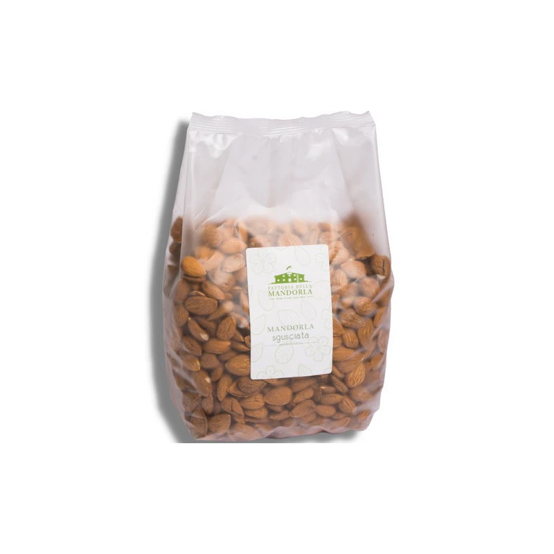 Organic Toritto Almonds - Shelled Almonds - Made in Bari - 200 g Pack - La Fattoria Della Mandorla Organic Toritto Almonds - Shelled Almonds - Made in Bari - 200 g Pack - La Fattoria Della Mandorla