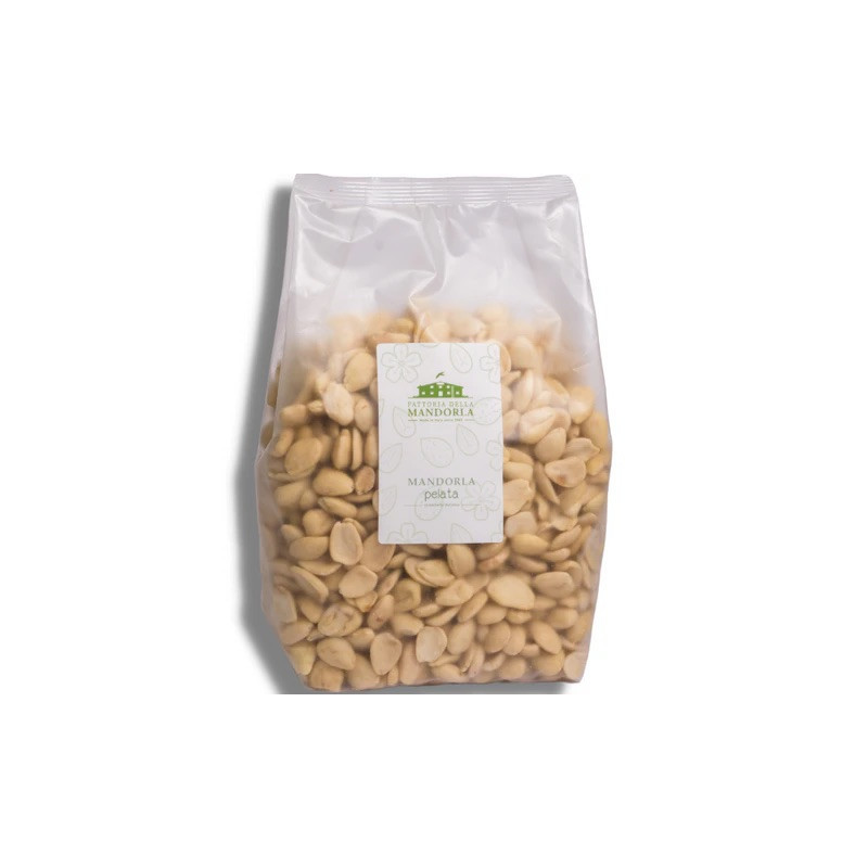 Organic Toritto Almonds - Blanched Almonds - Made in Bari - 200 g Pack - La Fattoria Della Mandorla Organic Toritto Almonds - Blanched Almonds - Made in Bari - 200 g Pack - La Fattoria Della Mandorla